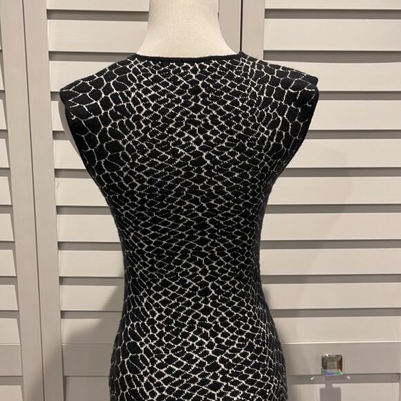 Sam Edelman Pre owned Selby Jacquard Sweater Dress Fit & Flare. - Picture 9 of 14